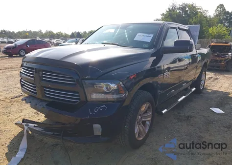 2014 Ram 1500 Sport from USA, damaged, VIN 1C6RR7UT2ES136028